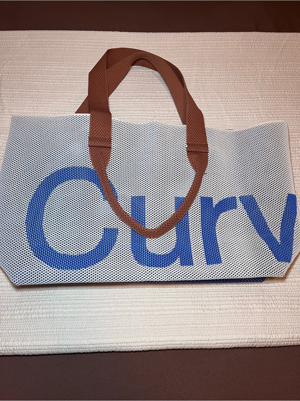 Curves Perforated Tote by Sean Brown - Picture 2 of 9